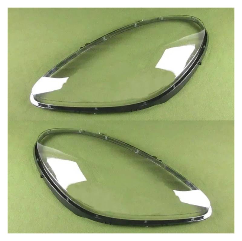 Frontscheinwerfer Streuscheibe Für Macan 2018 2019 2020 2021 Scheinwerfer Shell Transparent Scheinwerfer Abdeckung Ersetzen Lampenschirm(2PCS Left and Right) von TWMEU