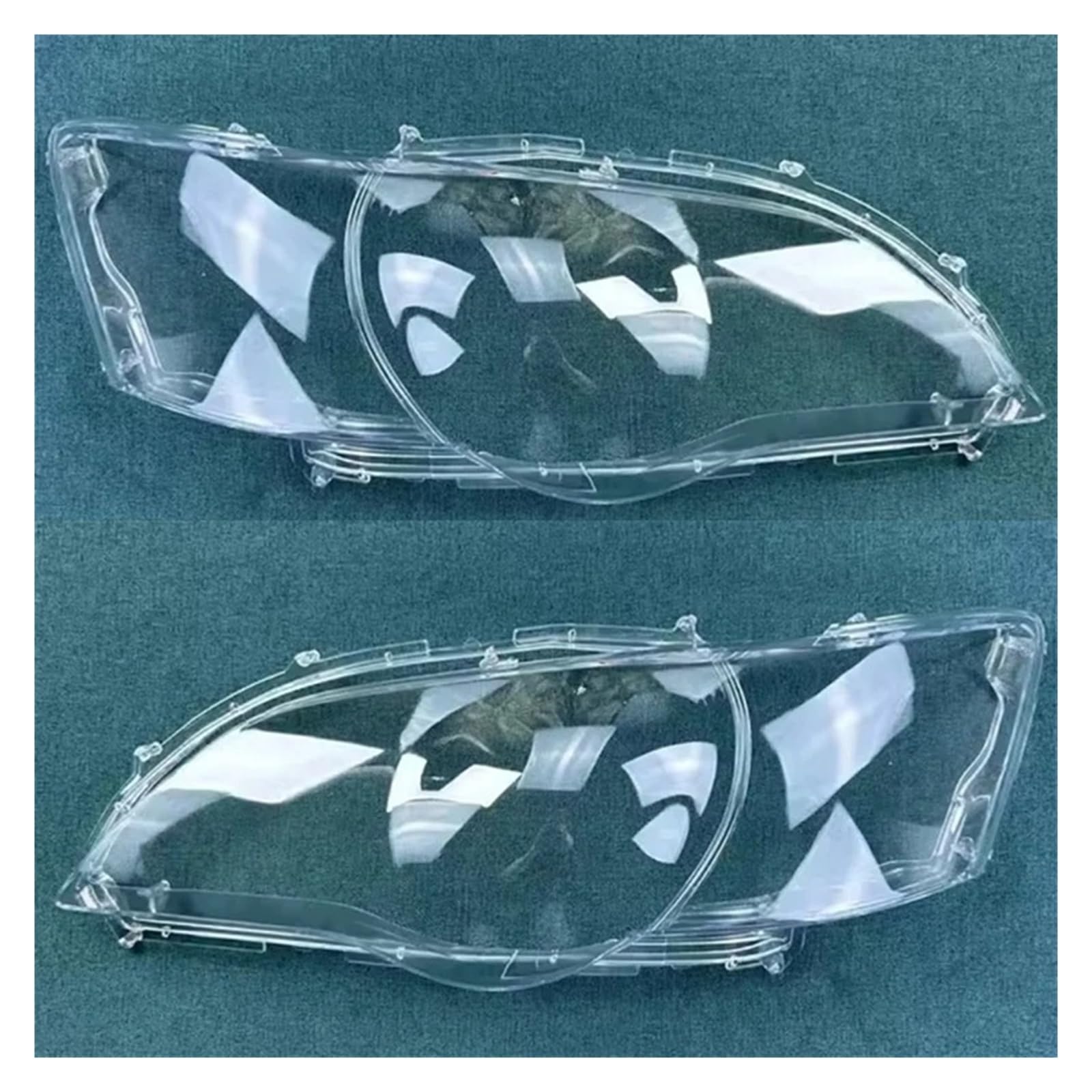 Frontscheinwerfer Streuscheibe Für Subaru Für Legacy Für Outback 2003 2004 2005 Autoscheinwerferschale Scheinwerferlinsenabdeckung Glaslampenschirm Transparenter Lampenschirm(Left and Right 2 Pcs) von TWMEU