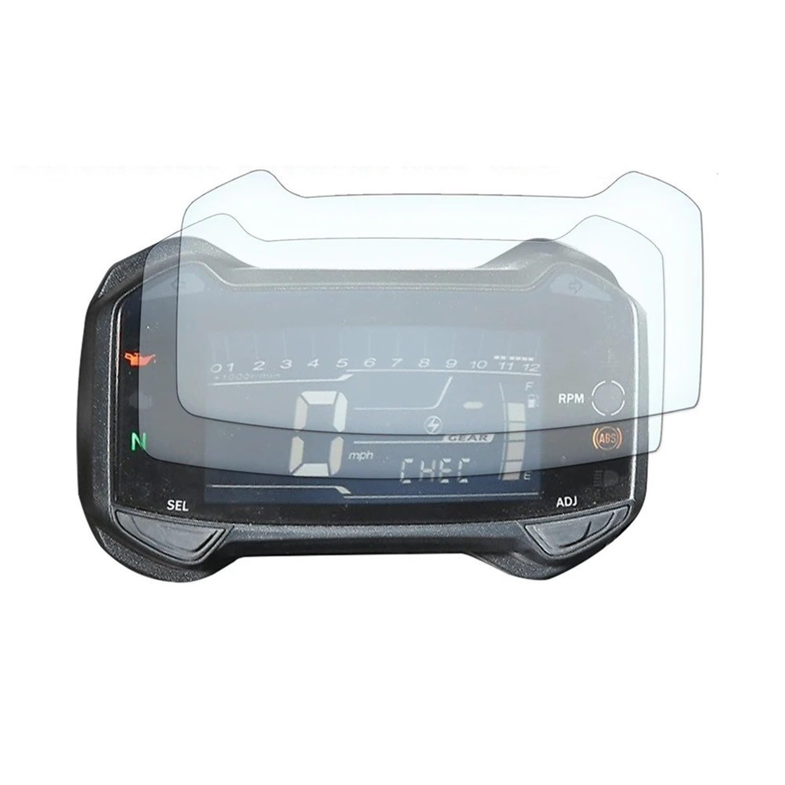 Für Suzuki DL250 Für GSX250R Für V-Strom 250 DL Für V Strom 250 Für GSX 250 R Motorrad Tacho Scratch Screen Schutz Instrument Film Armaturenbrett Tachoanzeigefolie Motorrad(5 PCS) von TWMEU