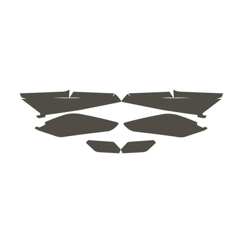 Für XMAX300 Für Xmax 300 Für TECH 2024 Motorrad Cluster Kratzschutzfolie Dash Tacho Bildschirm Aufkleber Armaturenbrett Tachoanzeigefolie Motorrad(2 aterrimus) von TWMEU