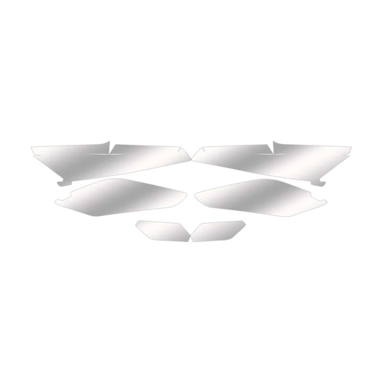 Für XMAX300 Für Xmax 300 Für TECH 2024 Motorrad Cluster Kratzschutzfolie Dash Tacho Bildschirm Aufkleber Armaturenbrett Tachoanzeigefolie Motorrad(2 transparent) von TWMEU