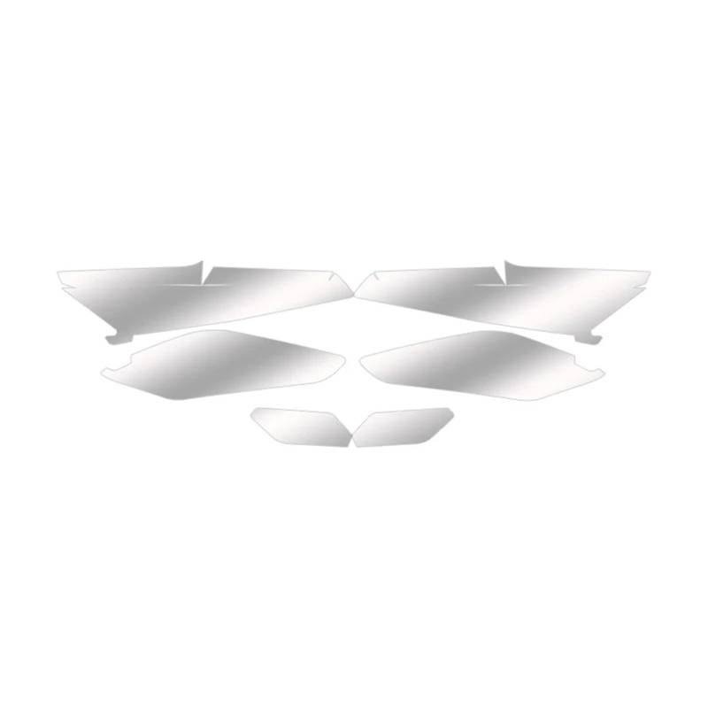Für XMAX300 Für Xmax 300 Für TECH 2024 Motorrad Cluster Kratzschutzfolie Dash Tacho Bildschirm Aufkleber Armaturenbrett Tachoanzeigefolie Motorrad(2 transparent) von TWMEU