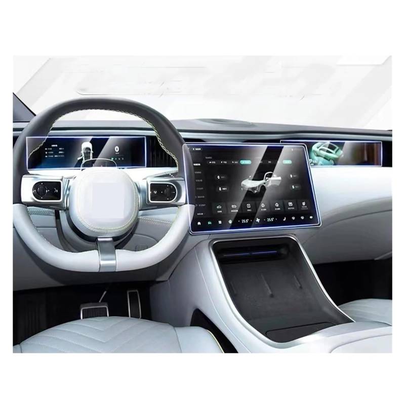 GPS Displayschutzfolie Für AVATR 11 2022-2023 Auto-GPS-Navigation Gehärtetes Glas Und Armaturenbrett-Bildschirmfolie Navigation Schutzfolie(3 Pieces) von TWMEU