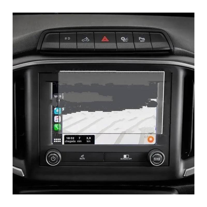 GPS Displayschutzfolie Für FIAT Für Strada 2021-2022 Gehärtetem Glas Screen Protector Film 7 Zoll Auto Infotainment Radio GPS Navigation Navigation Schutzfolie von TWMEU