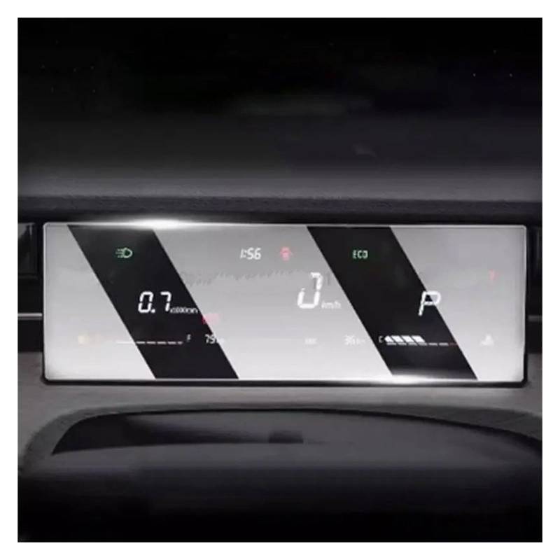 GPS Displayschutzfolie Für Jetour Für Dashing 2022 Displayschutzfolie Aus Gehärtetem Glas, Auto-Center-Touch-Display, Armaturenbrett-Instrument, Kratzfest Navigation Schutzfolie von TWMEU