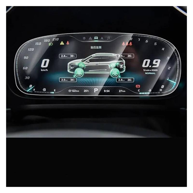 GPS Displayschutzfolie Für MG Für HS 2018-2020 Auto-Displayschutzfolie Auto-GPS-Navigation Displayschutzfolie Aus Gehärtetem Glas Navigation Schutzfolie(Model 4) von TWMEU