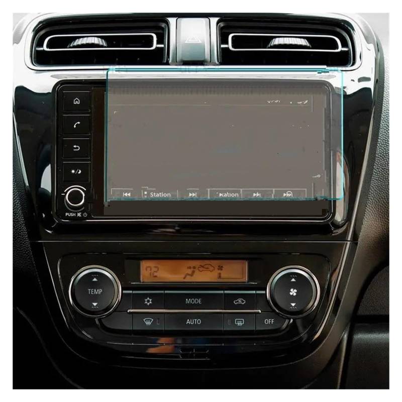 GPS Displayschutzfolie Für Mitsubishi Für Mirage 2020-2022 Gehärtetem Glas Screen Protector Film 6,25 Zoll Auto Radio GPS Navigation Navigation Schutzfolie von TWMEU
