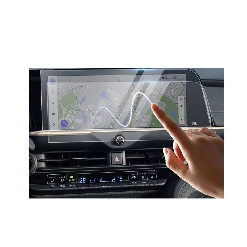 GPS Displayschutzfolie Für Toyota Für Crown 2023-2024 Gladiator Navigation Gehärtetem Glas 12,3 Zoll GPS Screen Protector Navigation Schutzfolie von TWMEU
