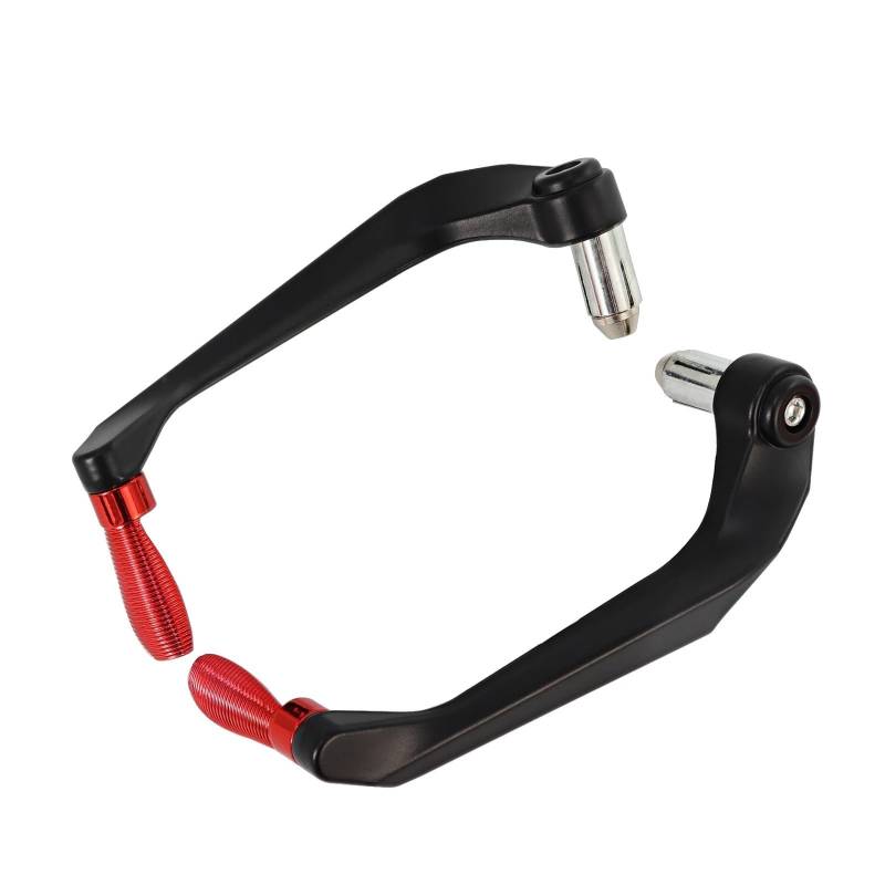 Lenkerhandschützer Für Benelli Für Suzuki Motorrad CNC Aluminium Lenker Bremskupplungshebel Handschutz Schutz Getriebe Modifikation Zubehör Handschutzschild Handschützer(Red) von TWMEU