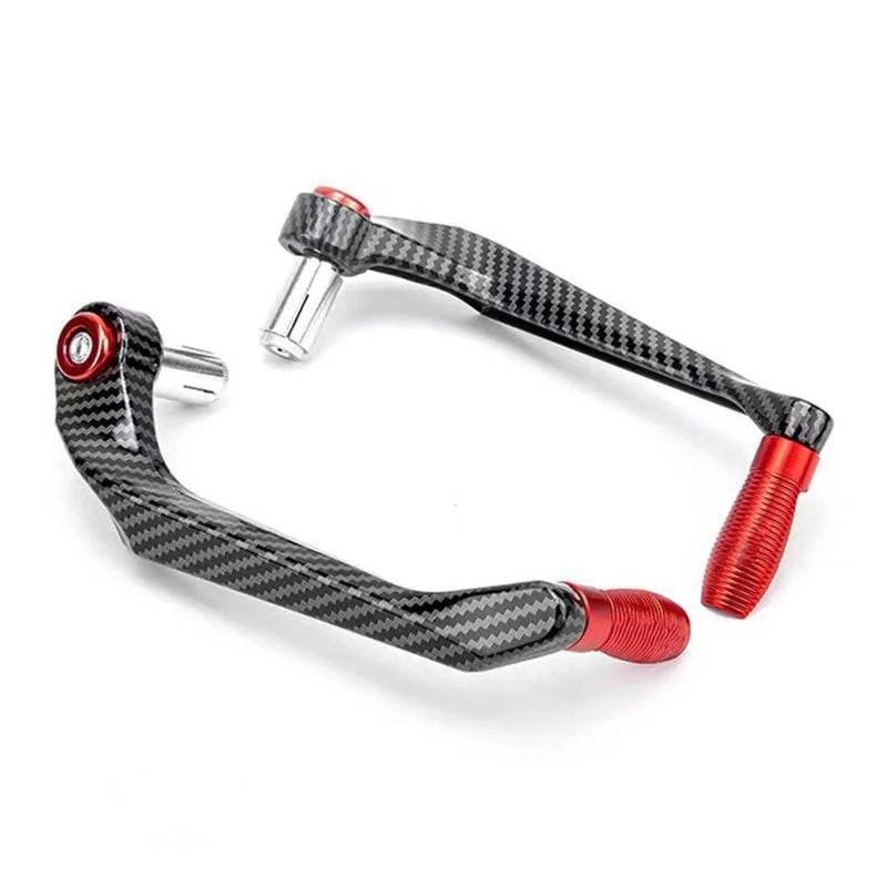 Lenkerhandschützer Für MT01 MT09 MT07 MT10 MT03 MT 09 07 03 10 Für MT-09 Für MT-07 Für MT-10 Für MT-03 Motorradbremskupplungshebelschutz Handschützer(Red) von TWMEU