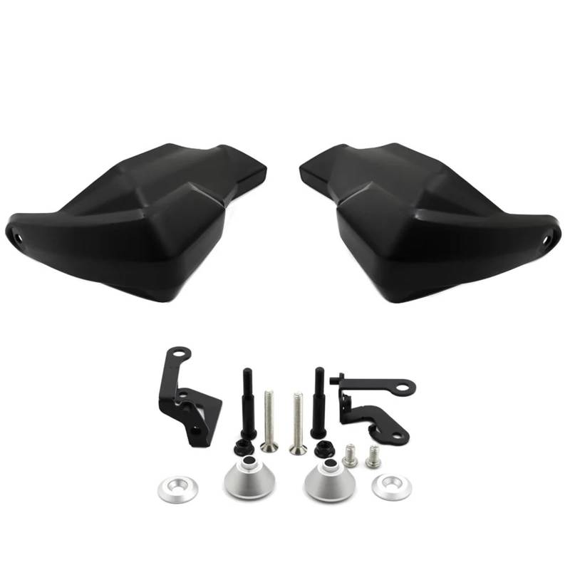 Lenkerhandschützer Für THRUXTON Für Tiger 800 1200 Für XCX/XR 2012-2020 2019 Motorrad Handprotektoren Hand Shield Protector Hand Guard Protector Schwarz Handschützer(Handlebar) von TWMEU
