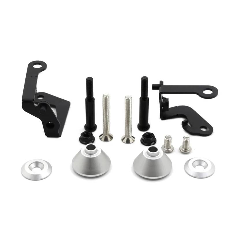 Lenkerhandschützer Für THRUXTON Für Tiger 800 1200 Für XCX/XR 2012-2020 2019 Motorrad Handprotektoren Hand Shield Protector Hand Guard Protector Schwarz Handschützer(Screw Matching) von TWMEU