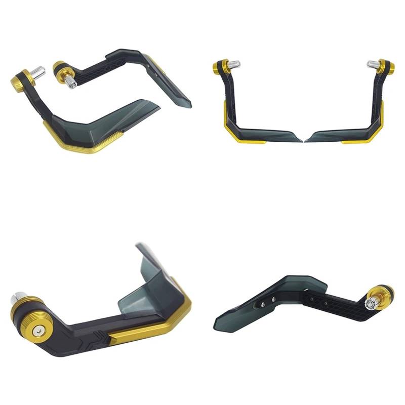 Lenkerhandschützer Für Tricity 125 155 300 Gemeinsame Zu Alle Motorrad Modelle 7/8 "22mm Handschutz Schild Hand Guard Protector Windschutzscheibe Handschützer(Gold) von TWMEU