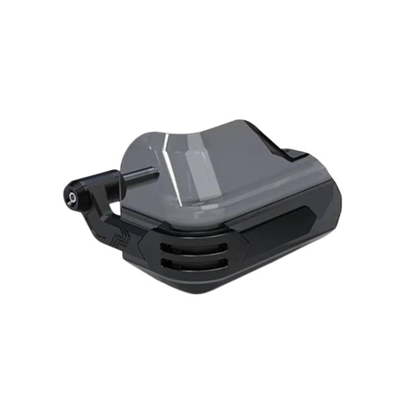 Lenkerhandschützer Winddichter Motorrad-Handschutz Motorrad-Lenkerhandschutz Hupengriffschutz Motorrad-Handbremsenschutzschild Handschützer(Black) von TWMEU