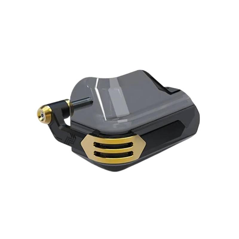 Lenkerhandschützer Winddichter Motorrad-Handschutz Motorrad-Lenkerhandschutz Hupengriffschutz Motorrad-Handbremsenschutzschild Handschützer(Gold) von TWMEU