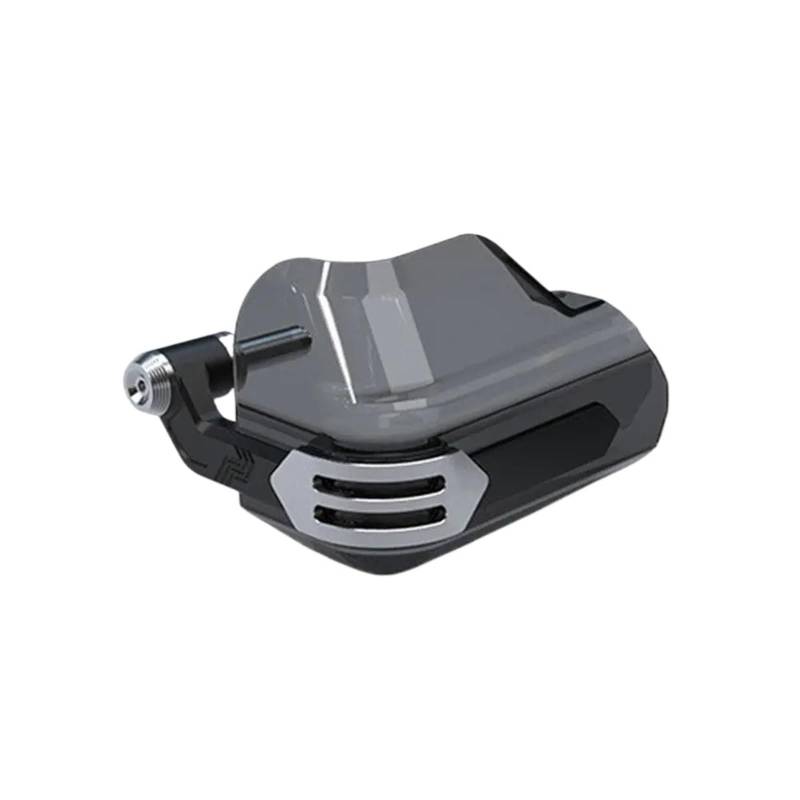 Lenkerhandschützer Winddichter Motorrad-Handschutz Motorrad-Lenkerhandschutz Hupengriffschutz Motorrad-Handbremsenschutzschild Handschützer(Silver) von TWMEU