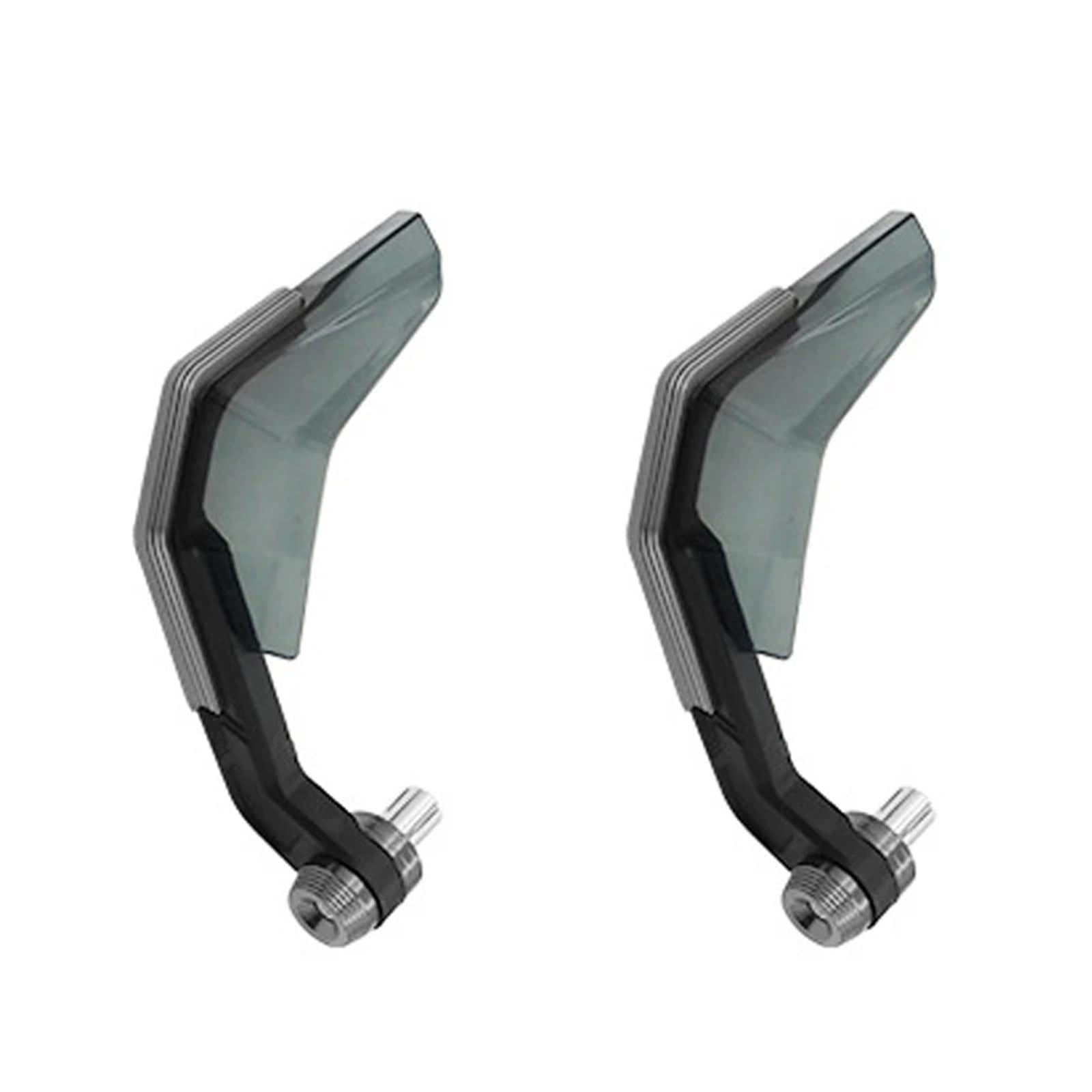 Lenkerhandschützer Winddichter Universal-Lenkerschutz 7/8" Für Motorrad-Roller-Bremshebelschutz Mit Aluminiumversteifung Handschützer(Titanium Color) von TWMEU
