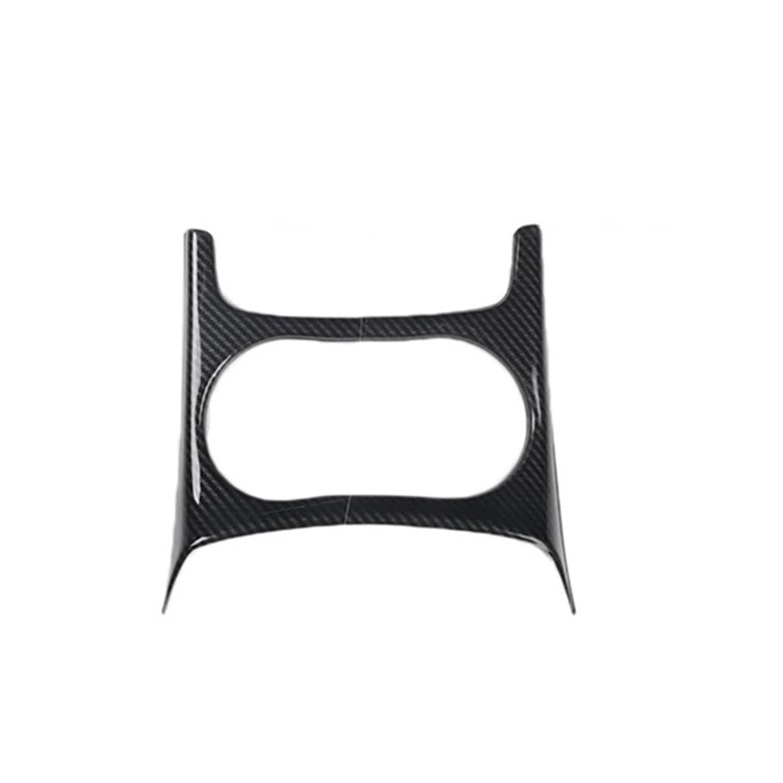 Verkleidungs Abdeckung Zentrale Für Q5 2010-2016 Auto LHD Konsole Armlehne Gangschaltung Dekoration Rahmen Abdeckung Trim Carbon Faser Farbe Innen Rahmen Abdeckung Trim(for Drink Holder) von TWMEU