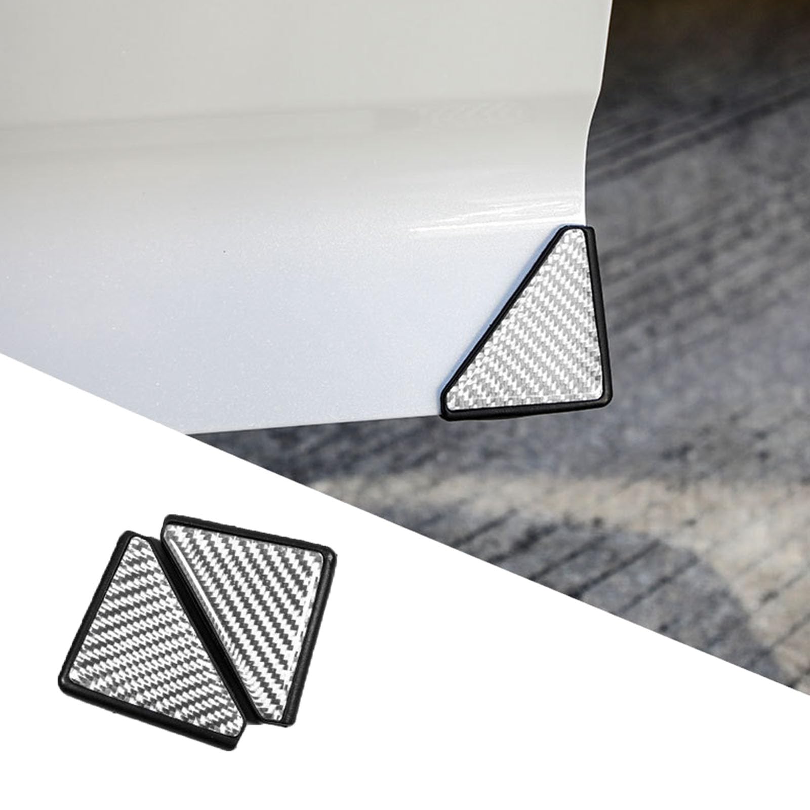 2 Stück Auto Tür Ecke Anti-Scratch Abdeckung, Kompatibel mit BMW 3 Series 5 Series 7 Series i3 4 Series, Autotür Kantenschutz, Protector Eckenschutz Aufkleber,Silver 2 Stück Auto Tür Ecke Anti-Scratch Abdeckung, Kompatibel mit BMW 3 Series 5 Series 7 Series i3 4 Series, Autotür Kantenschutz, Protector Eckenschutz Aufkleber,Silver von TWQBHSH