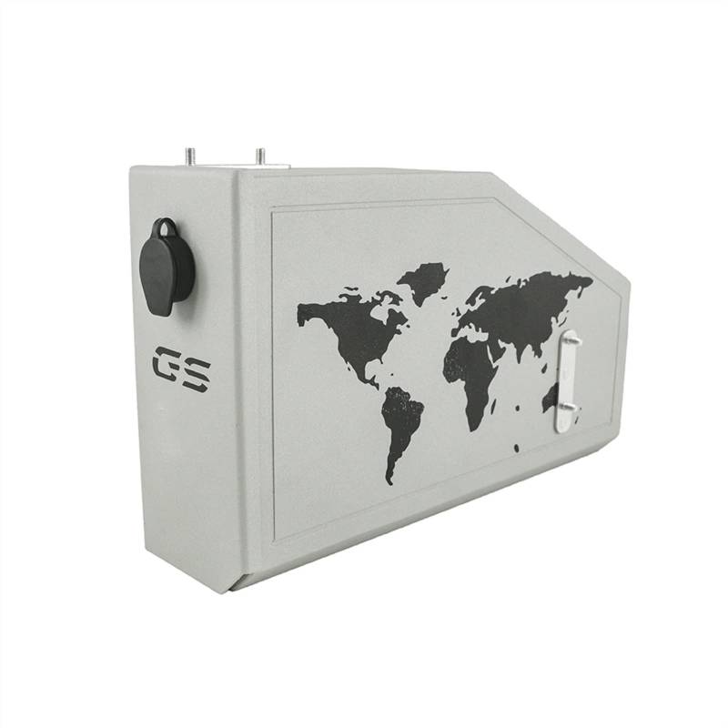 TXCJNIU Zubehör Für B&M&W F 800 GS F700GS F800 GS F800GS F 800GS 2013-2017 All Tool Box Dekorative Aluminiumbox Toolbox Seitenhalterung 5 Liter von TXCJNIU