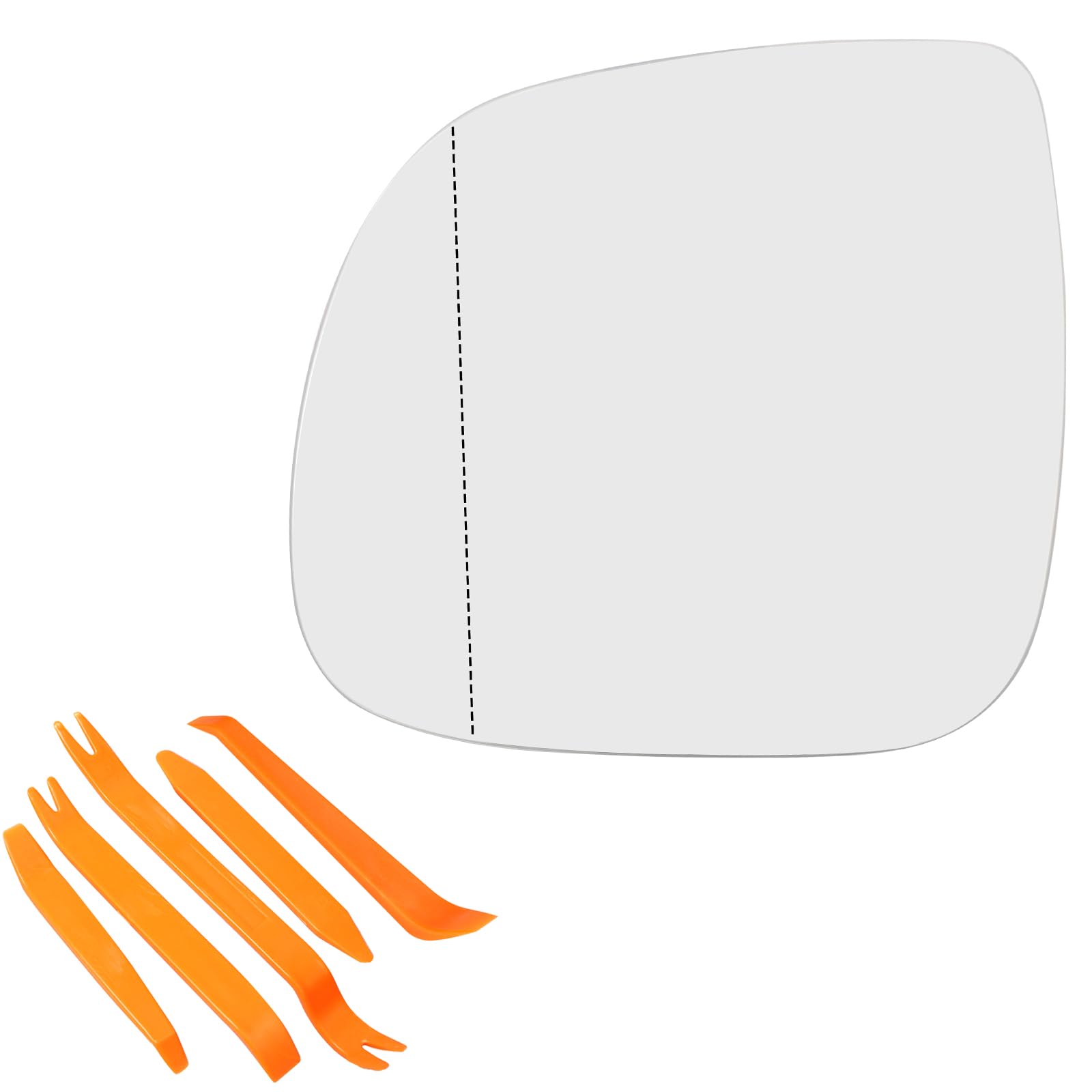 Spiegelglas Ersatz für VW T5 (2010-2015) T6 (2016-2021) VW Transporter Caravelle(2014-2018) beheizbar Ersatzspiegelglas Fahrerseite Außenspiegel Rückspiegelglas Seitenspiegelglas(Links) von TXErfolg