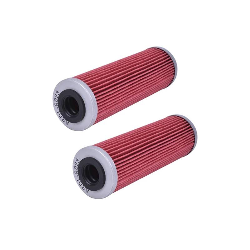 1/2/4 Stück Motorrad-Motorölfilter ASDL-9023(2pcs oil filter) von TXJZUQPJ