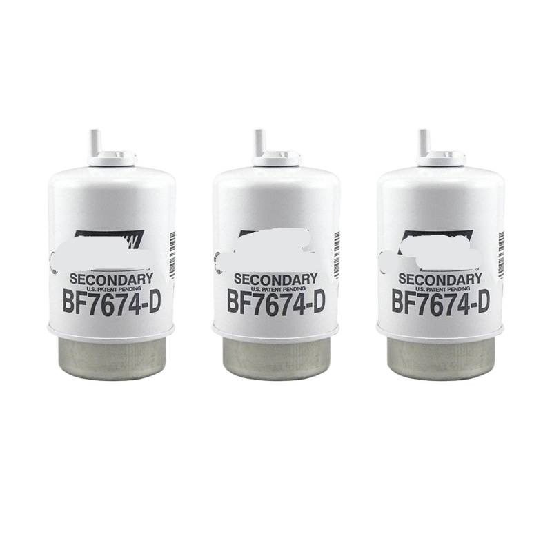 3 Stück Öl-Wasser-Abscheiderfilter - Filter Autoteile BF7674-D von TXJZUQPJ