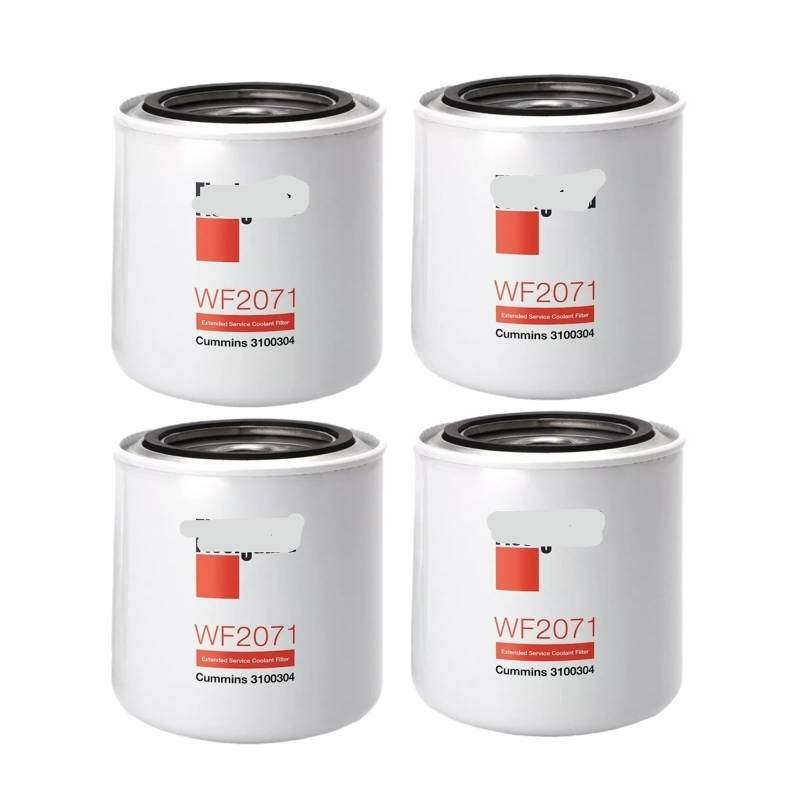 4 Stück Kühlmittelfilter WF2071 von TXJZUQPJ