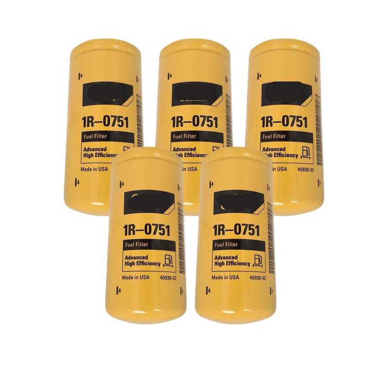 5 stücke filter 1R-0751 1R0751 Auto teile von TXJZUQPJ