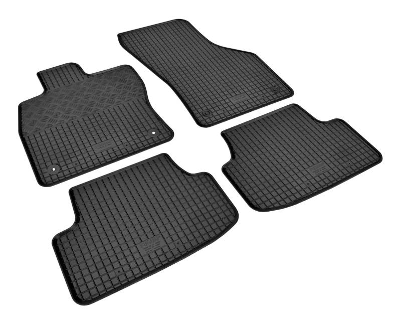 TXTrade Gummimatten geeignet für Golf VII 2012-2020 von TXTrade