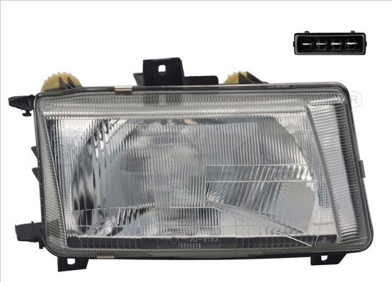 Hauptscheinwerfer links TYC 20-6154-05-2 von TYC