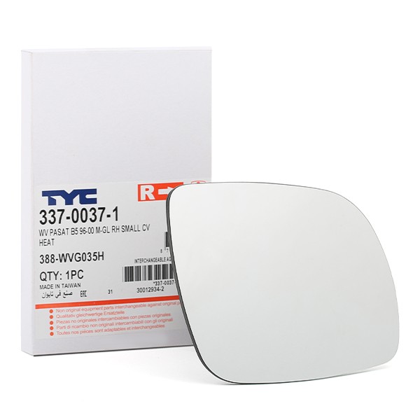 TYC Außenspiegelglas VW,SEAT 337-0037-1 3B1857522,6N1857522C,3B1857522C Spiegelglas,Spiegelglas, Außenspiegel TYC Außenspiegelglas VW,SEAT 337-0037-1 3B1857522,6N1857522C,3B1857522C Spiegelglas,Spiegelglas, Außenspiegel von TYC