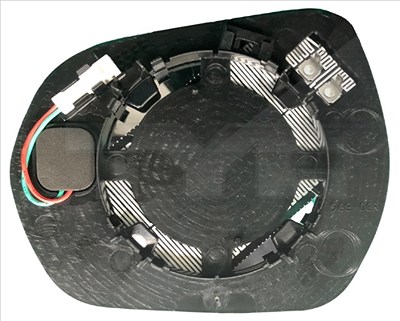 Tyc Spiegelglas, Außenspiegel [Hersteller-Nr. 310-0264-1] für Ford von TYC