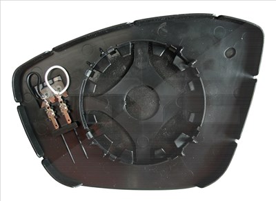 Tyc Spiegelglas, Außenspiegel [Hersteller-Nr. 326-0114-1] für Citroën, Peugeot von TYC