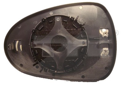 Tyc Spiegelglas, Außenspiegel [Hersteller-Nr. 331-0063-1] für Seat von TYC