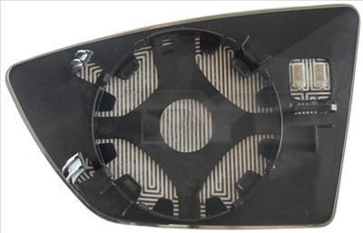 Tyc Spiegelglas, Außenspiegel [Hersteller-Nr. 331-0080-1] für Seat von TYC