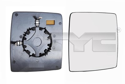 Tyc Spiegelglas, Glaseinheit [Hersteller-Nr. 325-0058-1] für Opel von TYC
