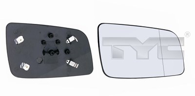 Tyc Spiegelglas, Glaseinheit [Hersteller-Nr. 325-0016-1] für Opel von TYC