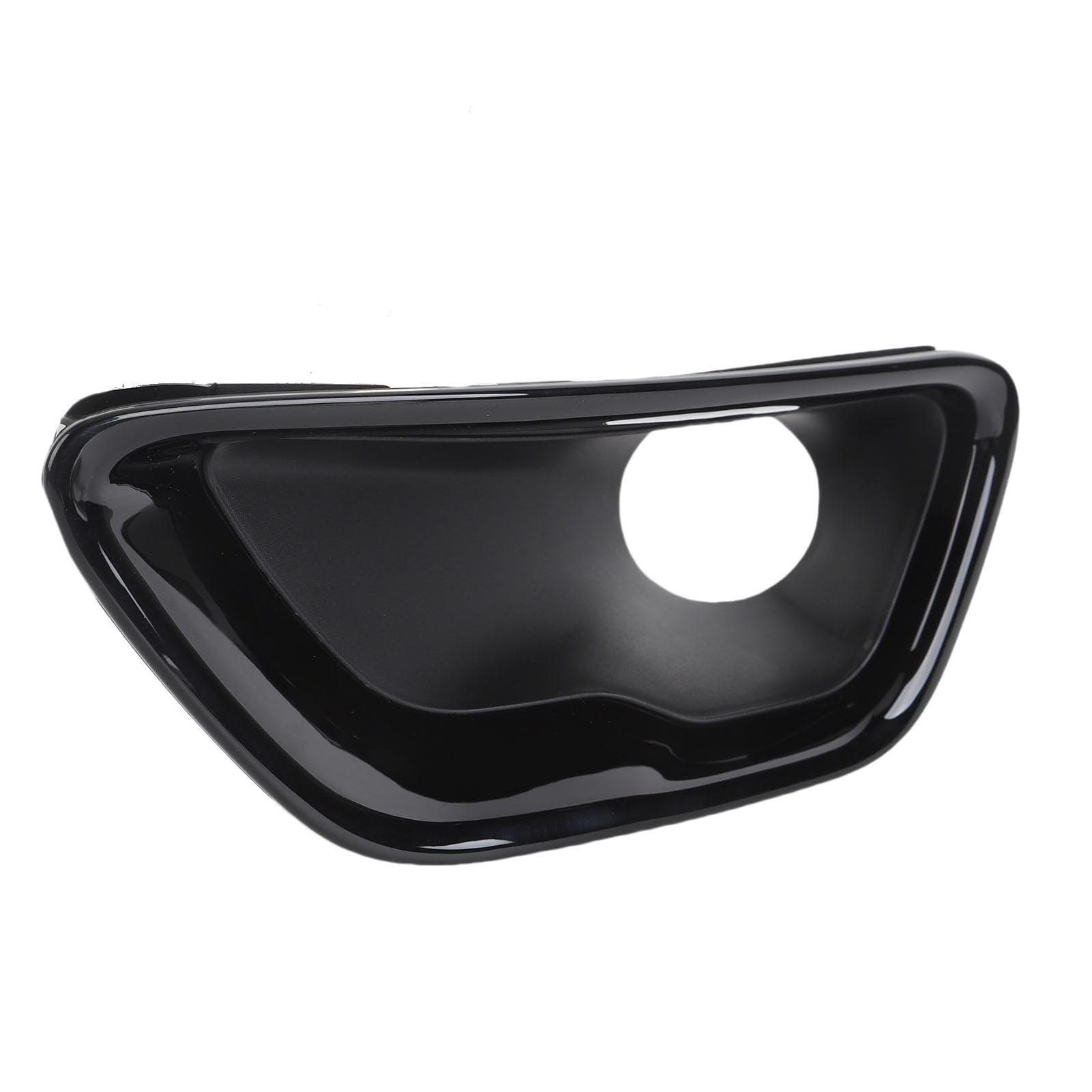 TYCIONG Front Nebel Light Kühlergrillabdeckung Nebel Light Lünette Zierung Ersatz für 2016-2022 Hochglänzendes Schwarzes ABS-Material mit Direktem Fit-Design (Links 68261711aa, 5Zm55SZ0AA) von TYCIONG