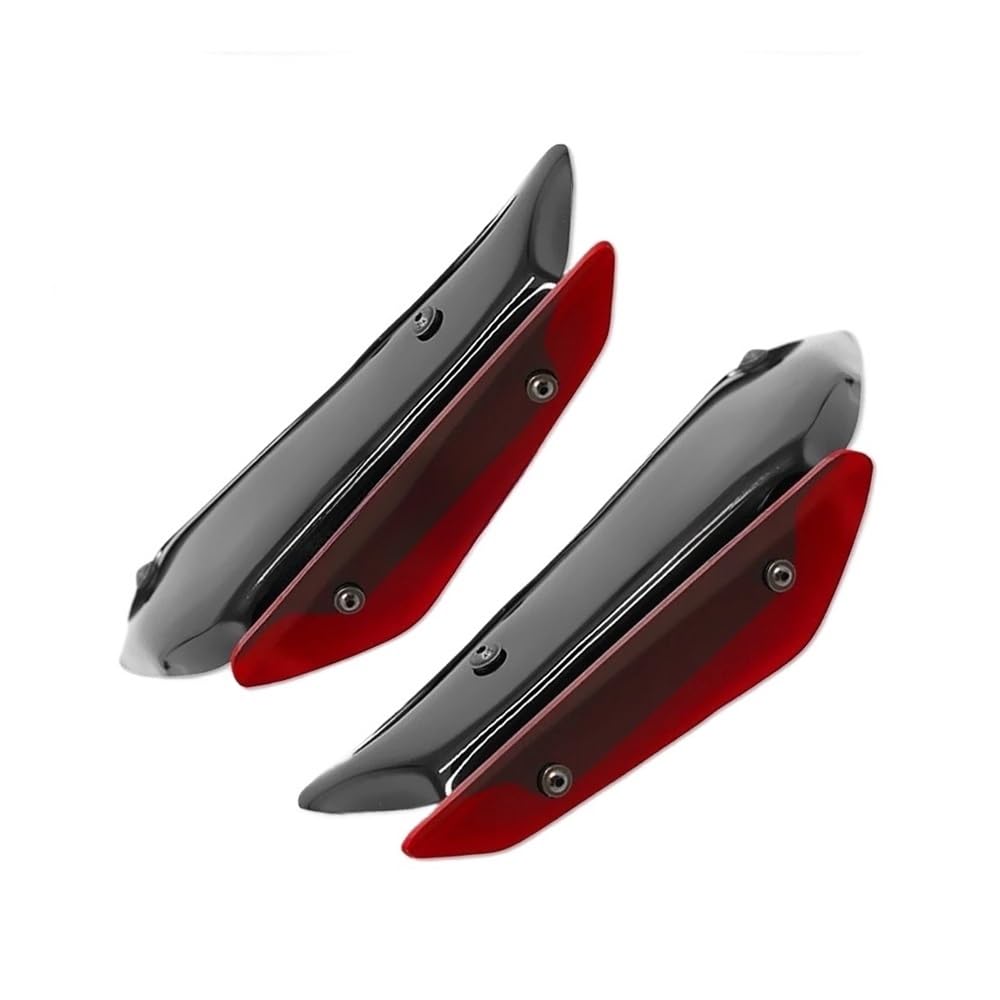 TYUHNLSBN Motorrad Heckverkleidung Downforce Sport Spoiler Für Kawa&saki Für Ninja 400 Ninja400 Seitenspoiler Windabweiser Rahmen Verkleidung Kit Motorradzubehör TYUHNLSBN Motorrad Heckverkleidung Downforce Sport Spoiler Für Kawa&saki Für Ninja 400 Ninja400 Seitenspoiler Windabweiser Rahmen Verkleidung Kit Motorradzubehör von TYUHNLSBN