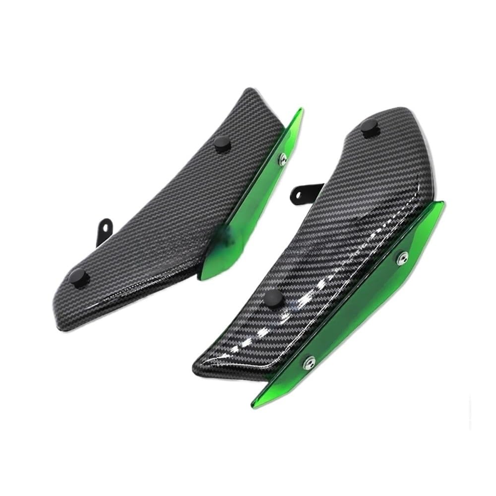 TYUHNLSBN Motorrad Heckverkleidung Downforce Sport Spoiler Für Kawa&saki Für Ninja 400 Ninja400 Seitenspoiler Windabweiser Rahmen Verkleidung Kit Motorradzubehör TYUHNLSBN Motorrad Heckverkleidung Downforce Sport Spoiler Für Kawa&saki Für Ninja 400 Ninja400 Seitenspoiler Windabweiser Rahmen Verkleidung Kit Motorradzubehör von TYUHNLSBN