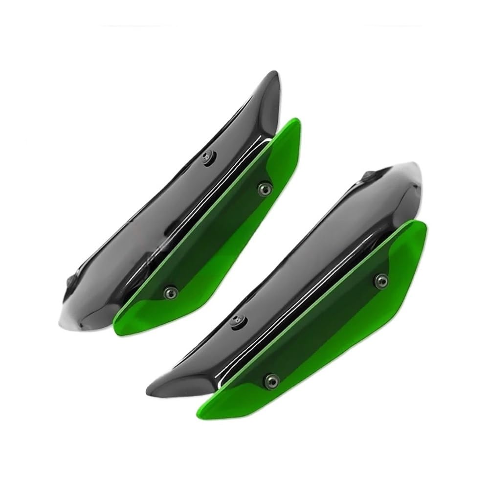 TYUHNLSBN Motorrad Heckverkleidung Downforce Sport Spoiler Für Kawa&saki Für Ninja 400 Ninja400 Seitenspoiler Windabweiser Rahmen Verkleidung Kit Motorradzubehör TYUHNLSBN Motorrad Heckverkleidung Downforce Sport Spoiler Für Kawa&saki Für Ninja 400 Ninja400 Seitenspoiler Windabweiser Rahmen Verkleidung Kit Motorradzubehör von TYUHNLSBN
