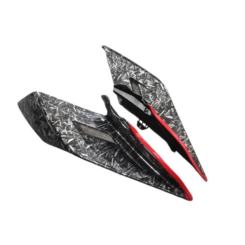 TYUHNLSBN Motorrad Heckverkleidung Für CF450SR Motorradteile Vorderseite Abtrieb Nackt Spoiler Feste Winglet Verkleidung Flügel Für CFMOTO 450SR 450 SR 2022-2023 von TYUHNLSBN
