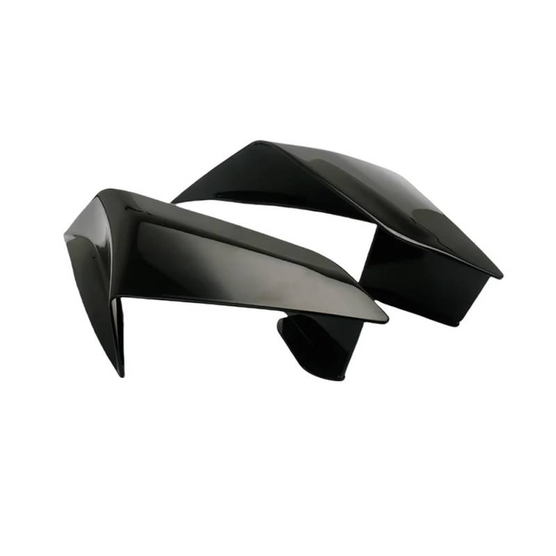 TYUHNLSBN Motorrad Heckverkleidung Motorrad Für Kawa&saki ZX-25R ZX-4R ZX-4RR 2019-2024 Windschutzscheibe Flügel Verkleidung Vorne Aerodynamische Spoiler Winglet 2024 von TYUHNLSBN