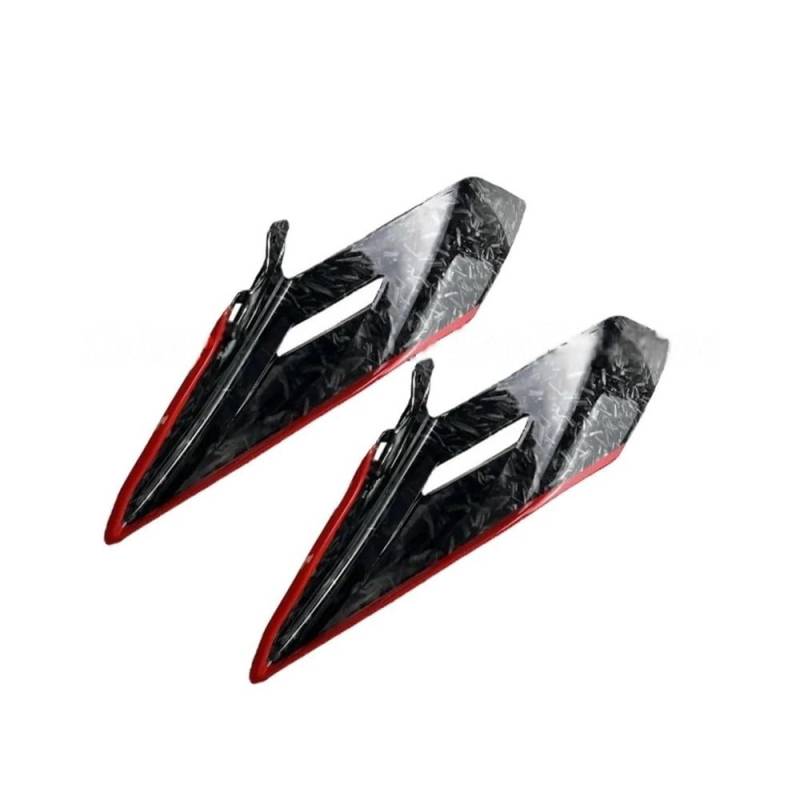TYUHNLSBN Motorrad Heckverkleidung Motorradteile Vorderseite Abtrieb Nackt Spoiler Feste Winglet Verkleidung Flügel Für CFMOTO 450SR 450 SR 2022-2023 von TYUHNLSBN