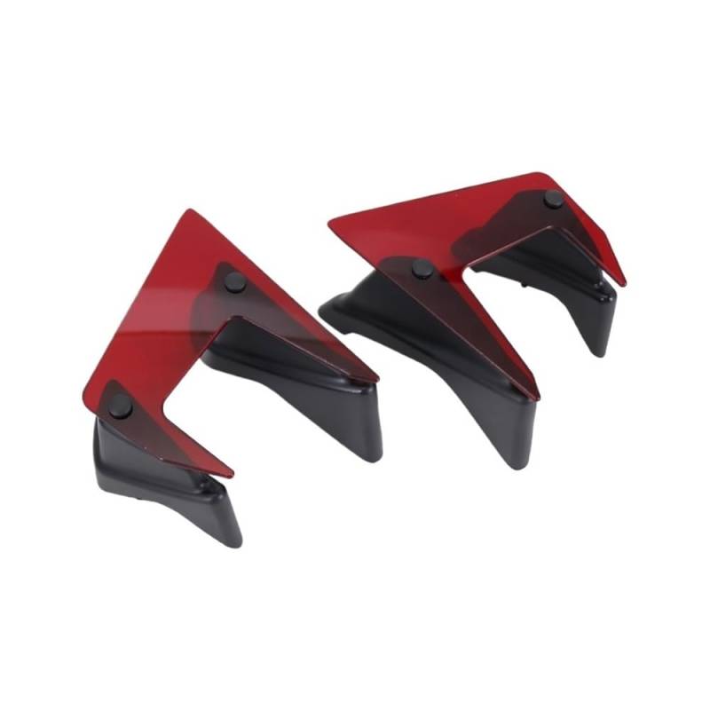 TYUHNLSBN Motorrad Heckverkleidung Motorradzubehör Seitlicher Abtrieb Nackte Spoiler Feste Winglet-Verkleidung Flügelabweiser Für YAM&AHA MT-07 MT07 MT 07 von TYUHNLSBN