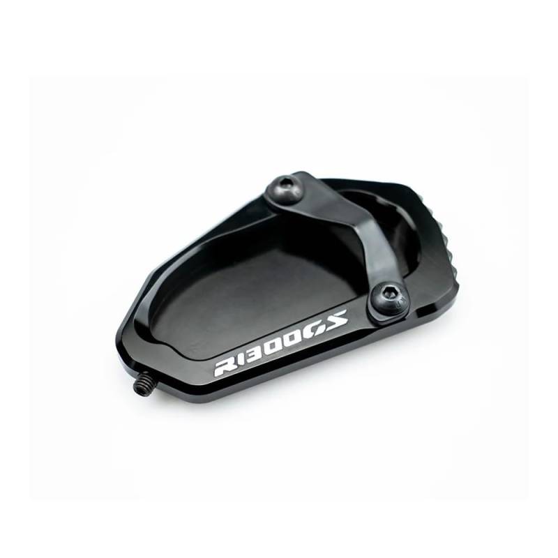 TYUHNLSBN Motorrad Seitenstütze Platte Verlängerungspolster Vergrößertes Seitenständer-Pad Für BM&W R1300GS R1300GS R 1300 GS 2023 2024 Motorradzubehör CNC-Kickstand-Seitenständer-Vergrößerungspad von TYUHNLSBN