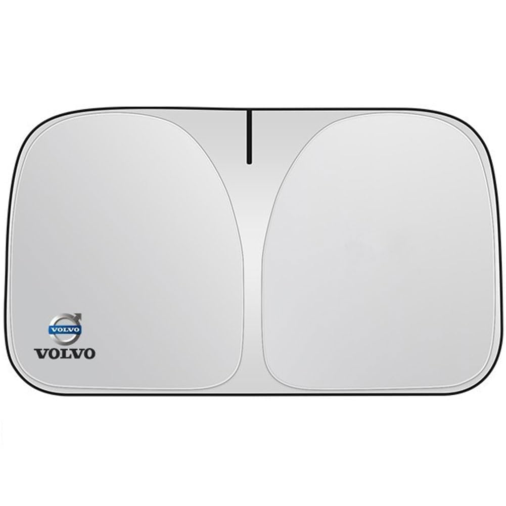 Sonnenschutz Auto Frontscheibe, für Volvo 940 Auto Sonnenblende Frontscheibenabdeckung,Sonnenblende Vorne UV-Schutz, Faltbare,B/145.80 Sonnenschutz Auto Frontscheibe, für Volvo 940 Auto Sonnenblende Frontscheibenabdeckung,Sonnenblende Vorne UV-Schutz, Faltbare,B/145.80 von TYUIGHF