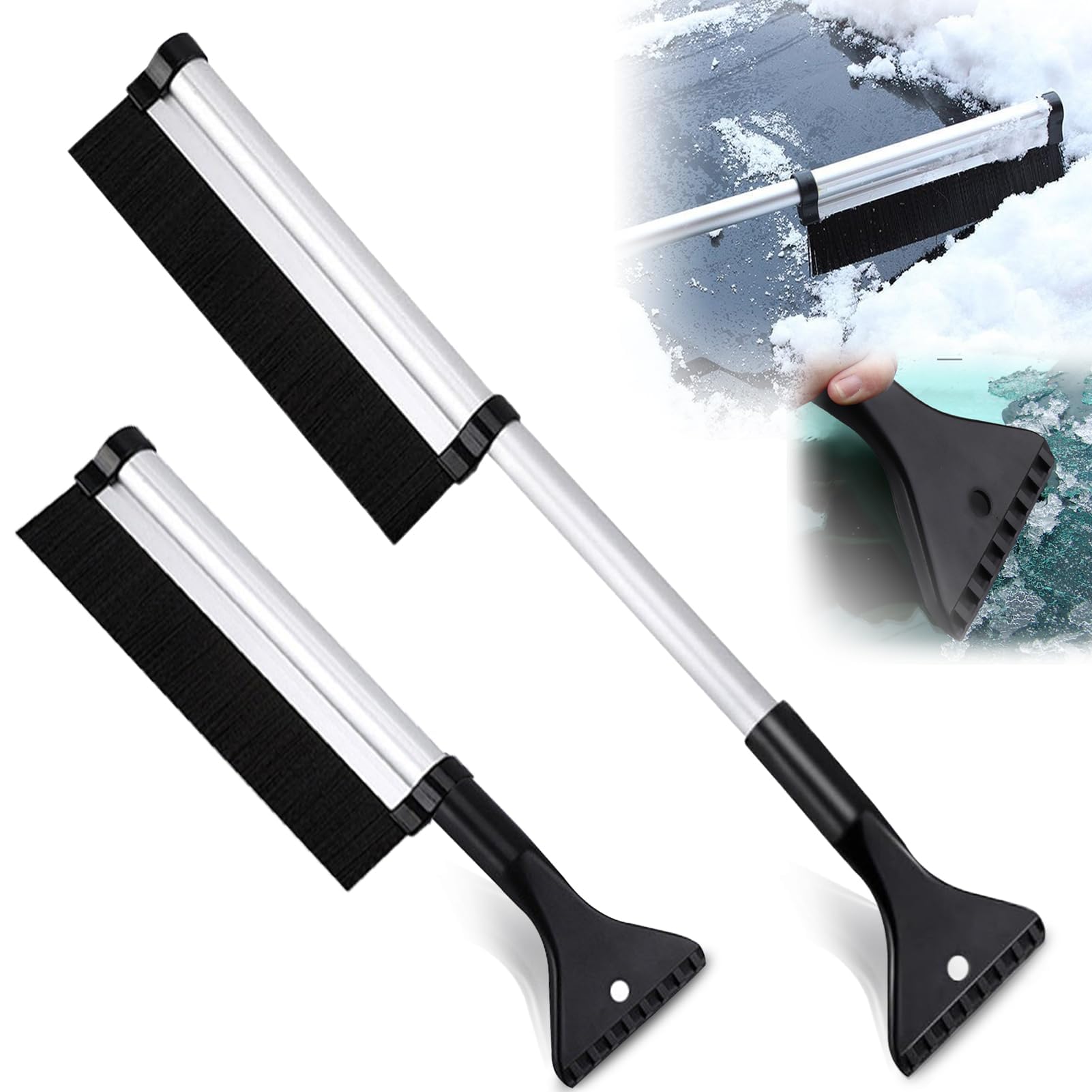 TYXJJ-BF 2in1 Eiskratzer Auto Scheibenkratzer Auto mit Besen Eisbrecher Funktion rutschfestem Griff Auto Winter zubehoer kratzt schnell & mühelos - Stabiler Auto Eiskratzer & Ice Scraper Car TYXJJ-BF 2in1 Eiskratzer Auto Scheibenkratzer Auto mit Besen Eisbrecher Funktion rutschfestem Griff Auto Winter zubehoer kratzt schnell & mühelos - Stabiler Auto Eiskratzer & Ice Scraper Car von TYXJJ-BF