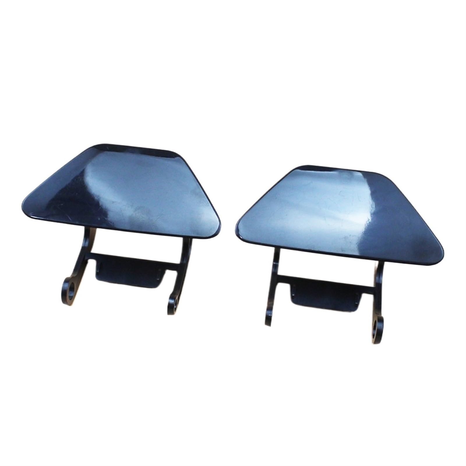 TZVIDW Auto Styling 1PCS Front Stoßstange Scheinwerfer Waschanlage Düse Abdeckung Waschmaschine Kappe Mit Halterung, for BMW, f10 F11 520 523 525 528 530 Abdeckung für Scheinwerferwaschdüse(Pair) von TZVIDW